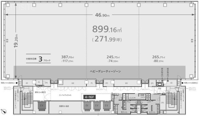大崎ウィズタワーBC 間取り図
