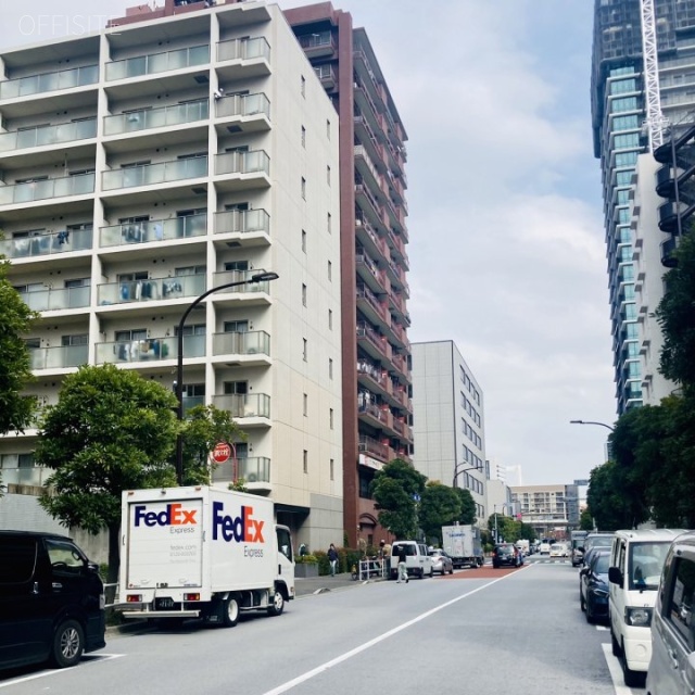 芝浦スクエアビル 前面道路