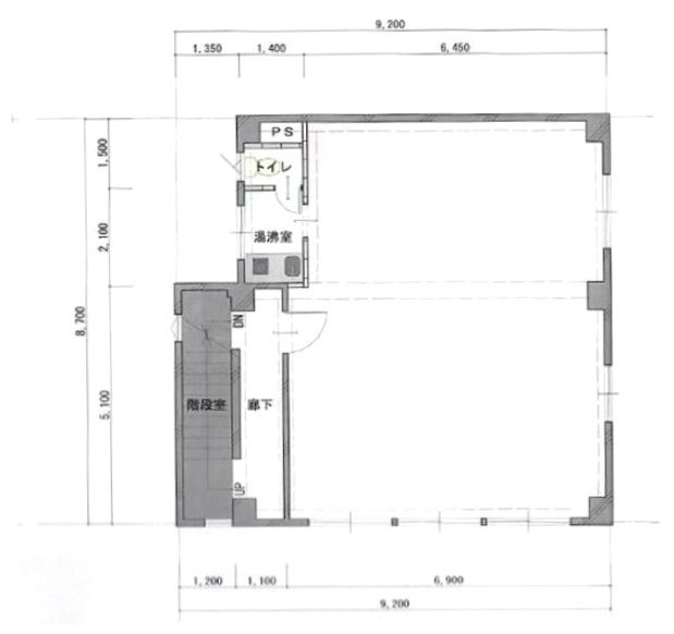 iComfort神田橋ビル2F 間取り図