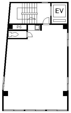 モリカワビル5F 間取り図