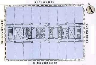 富国生命ビルB106 間取り図