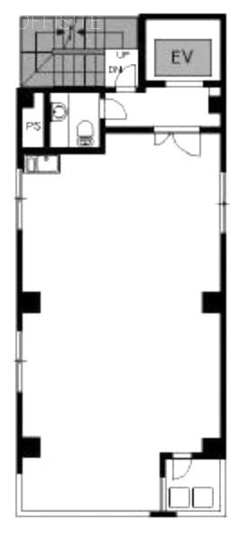 アオキビスポークビル3F 間取り図