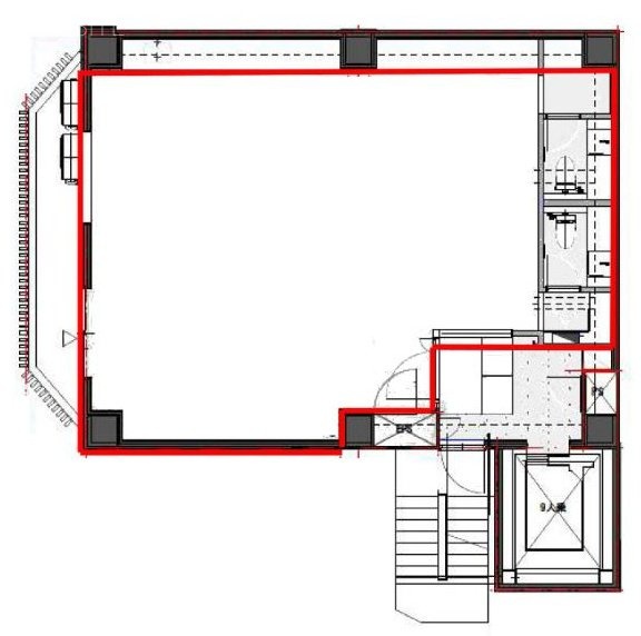 UD内神田三丁目ビル1F 間取り図