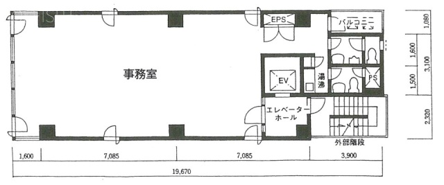 ACN秋葉原PLACE8F 間取り図