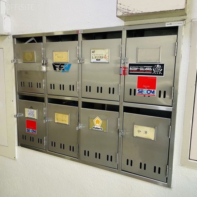 神田中沢ビル 郵便受け