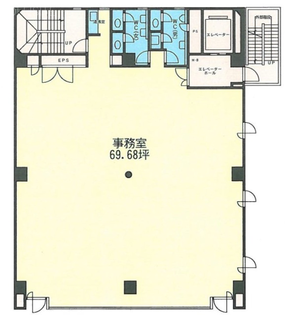 宮城館ビル3F 間取り図