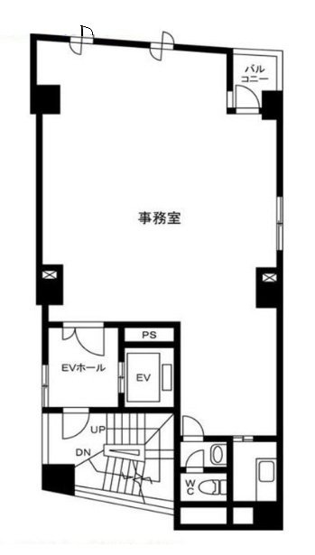 一番町ファーストビル3F 間取り図