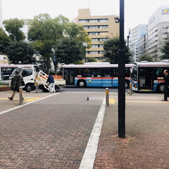 THE CENTRAL OMORI ビル前面道路
