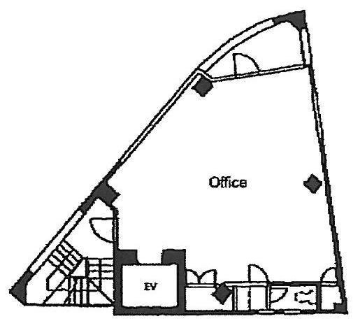 西五反田サインタワー8F 間取り図