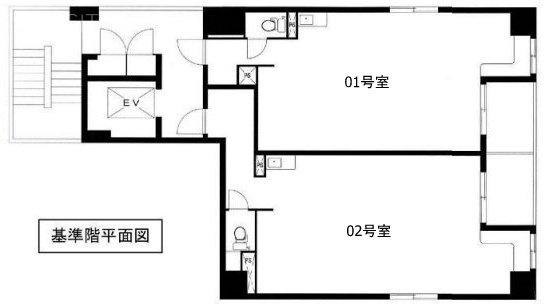 A・M京橋ビル203 間取り図
