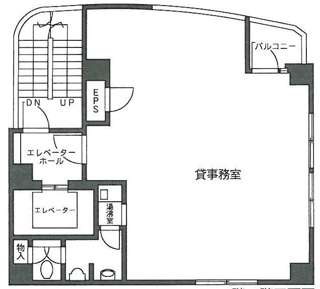 東京ビル5F 間取り図