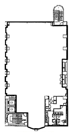 プライム神楽坂ビル6F 間取り図
