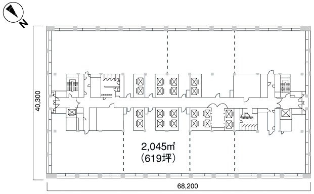 日比谷国際ビル1F※ 間取り図