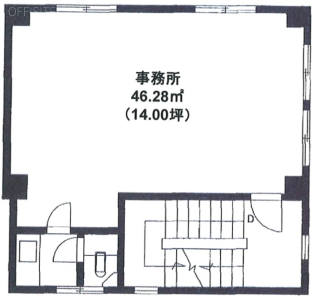 第2窪島ビル3F 間取り図