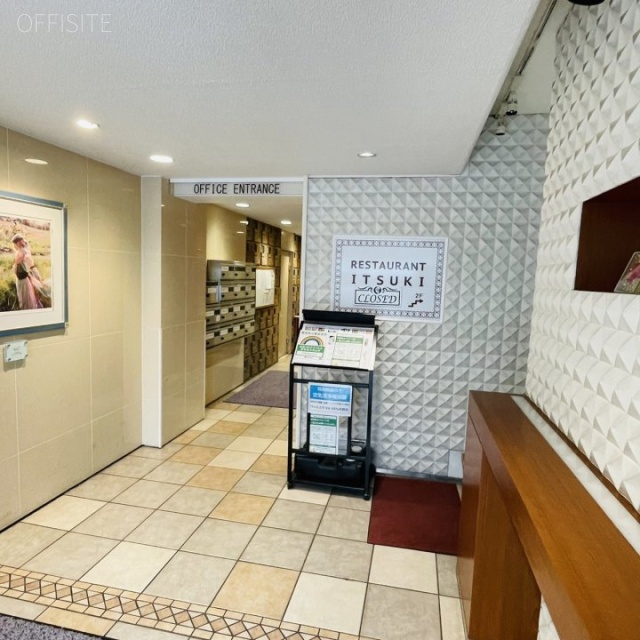 麻布台日ノ樹ビル エントランス