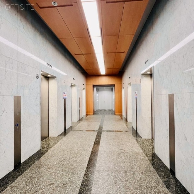 晴海アイランドトリトンスクエアオフィスタワーY棟 エレベーターホール