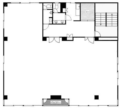 池袋オンダビル8F 間取り図