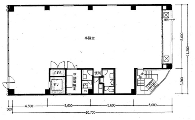 東麻布アベビル3F 間取り図