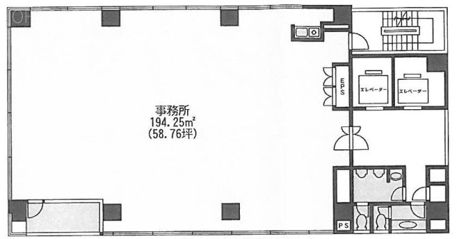 NNビル2F 間取り図