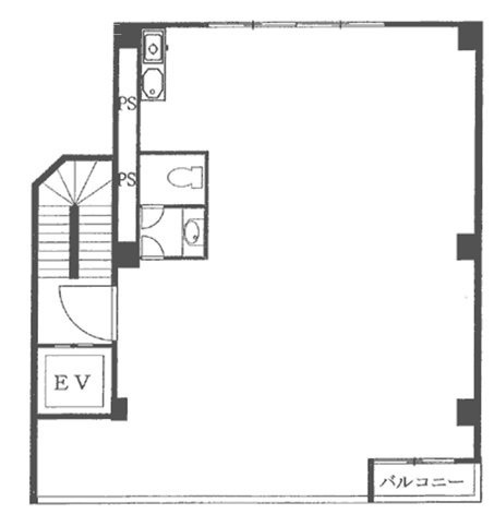 バイナリー北青山5F 間取り図