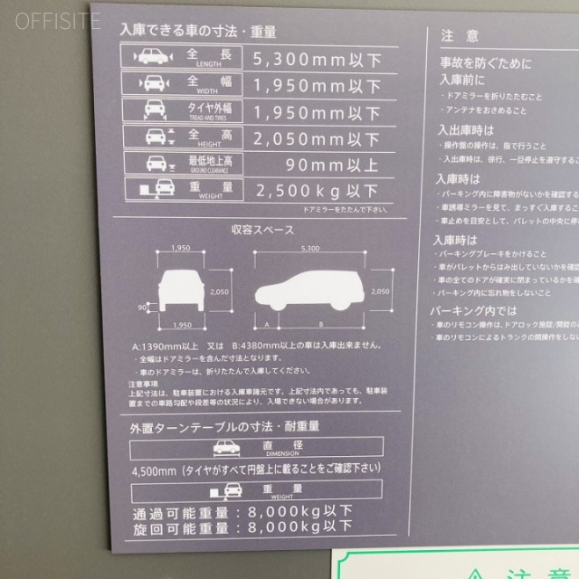 KANDA SQUARE GATE 駐車場