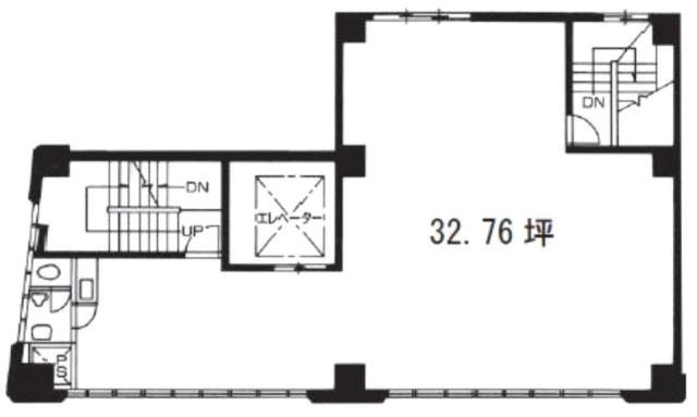 井桁ビル1F 間取り図