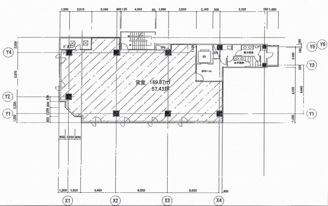 オーキッドプレイス蛎殻町ビル3F 間取り図