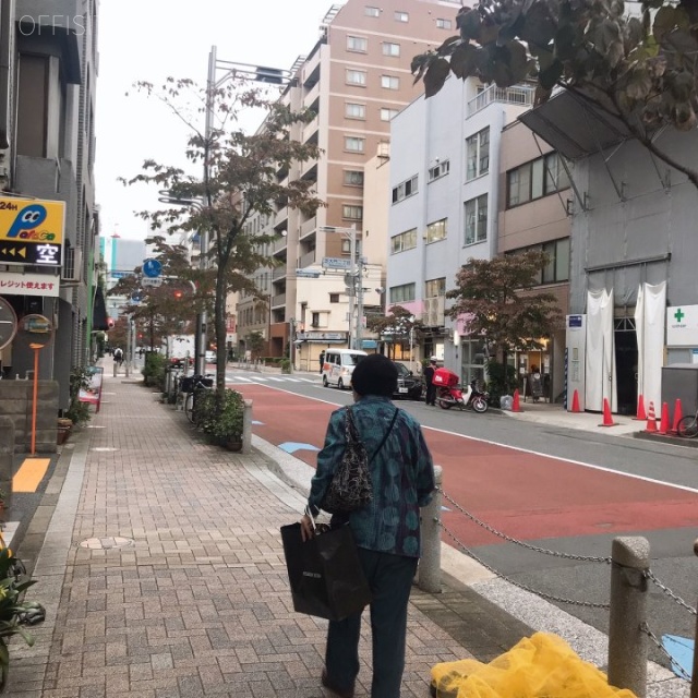 シグマ浜松町ビル ビル前面道路