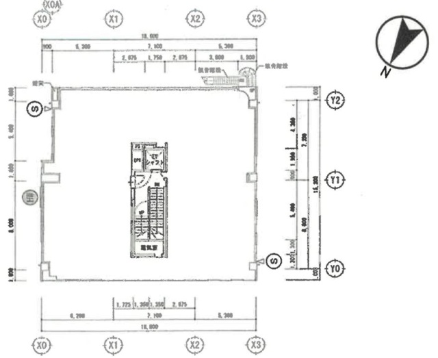 目白ビル2F 間取り図