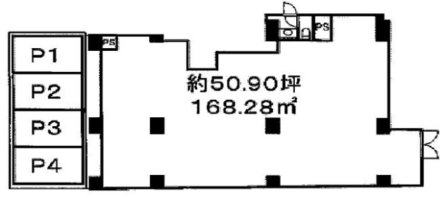 ドミトリー原町田2F 間取り図