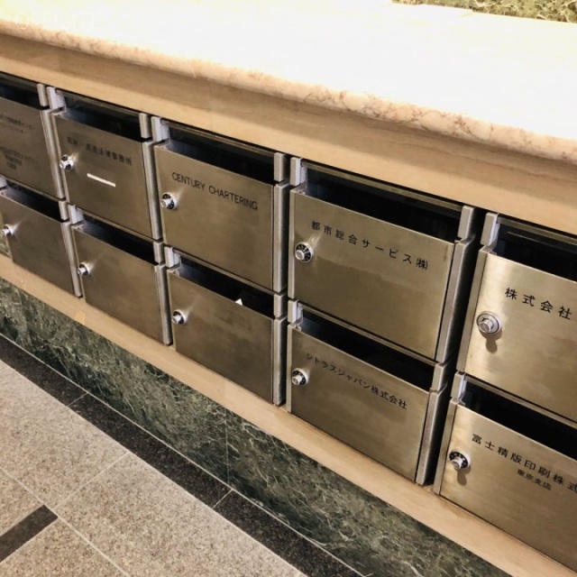 神田竹尾ビル 郵便受け