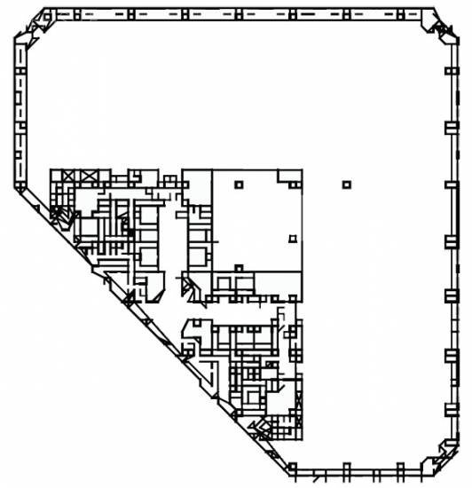 大森ベルポートD館1F 間取り図
