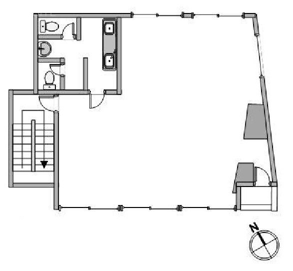 mejiro222ビル3F 間取り図