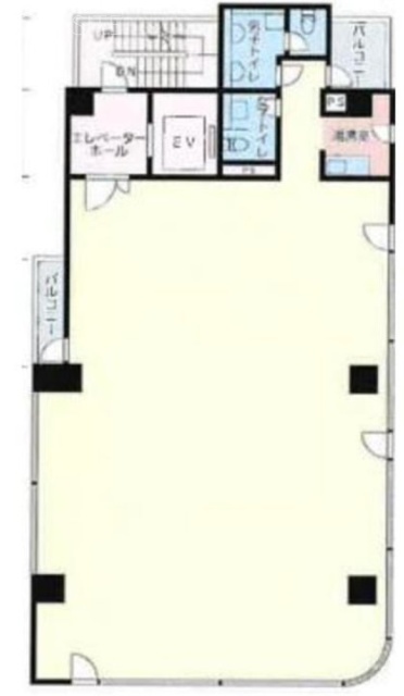 日本橋・浜町ビル9F 間取り図