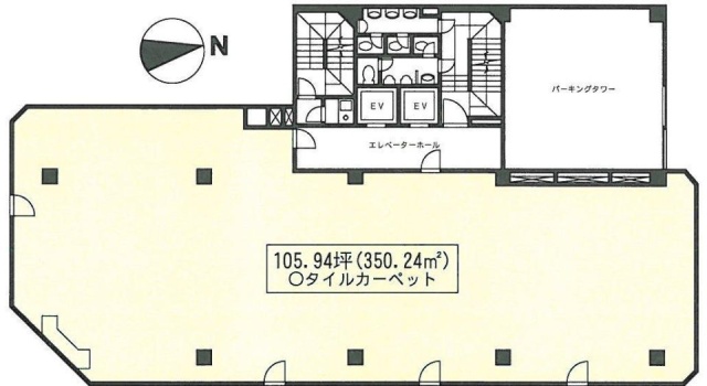 DIK麹町ビルB 間取り図