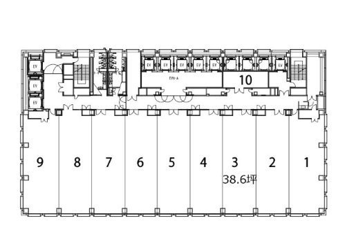 TOC有明ウエストタワー4-6 間取り図