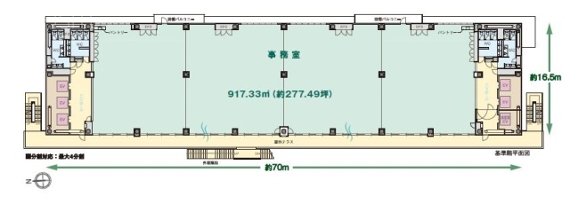 Ave.Takanawa3F 間取り図