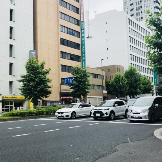 ENZO五反田 ビル前面道路 桜田通り