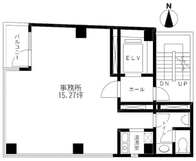 日本屋ビル4F 間取り図