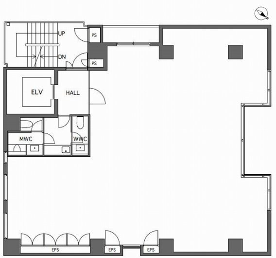 オフィスT&U10F 間取り図
