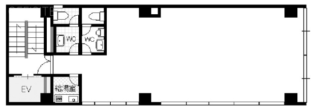 西勘本店ビル5F 間取り図