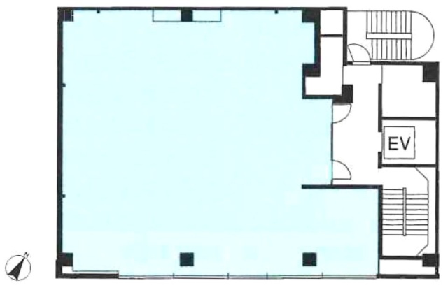 NREG銀座ビル5F 間取り図