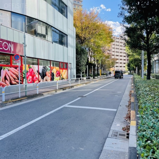 いちご西五反田ビル ビル前面道路