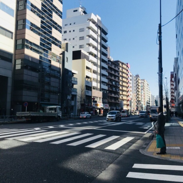 池袋KSビル ビル前面道路