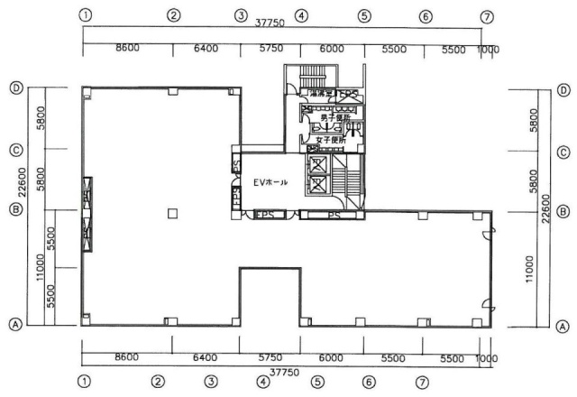 KDX飯田橋ビル2F 間取り図