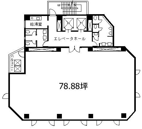 西池袋フジタビル5F 間取り図