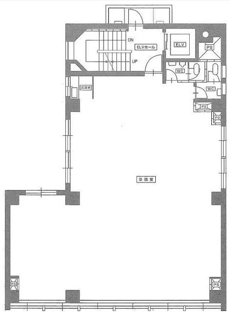 利根川第2ビル7F 間取り図