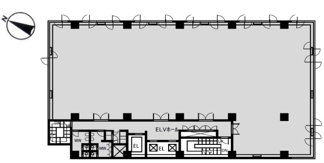 マツモトビル8F 間取り図