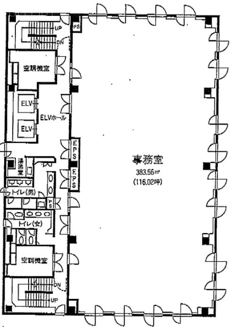 アステール茅場町1F 間取り図