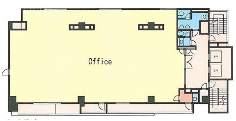 日本橋蛎殻町東急ビル2F 間取り図
